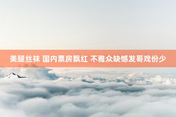 美腿丝袜 国内票房飘红 不雅众缺憾发哥戏份少